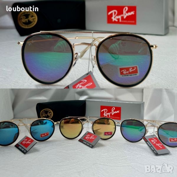 Ray-Ban RB3647 Рей Бан дамски слънчеви очила,мъжки,унисекс,огледални, снимка 1