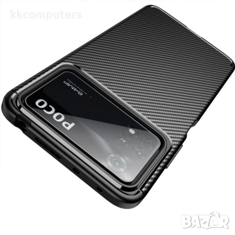 Xiaomi Poco X4 Pro 5G Удароустойчив Carbon Fiber Калъф и Протектор, снимка 5 - Калъфи, кейсове - 53231563