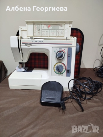 Механична шевна машина TOYOTA EX 490, снимка 2 - Шевни машини - 52583000