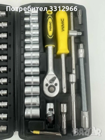 Чисто нов Комплект Гедоре 46 части WMC, снимка 4 - Гедорета - 52171457