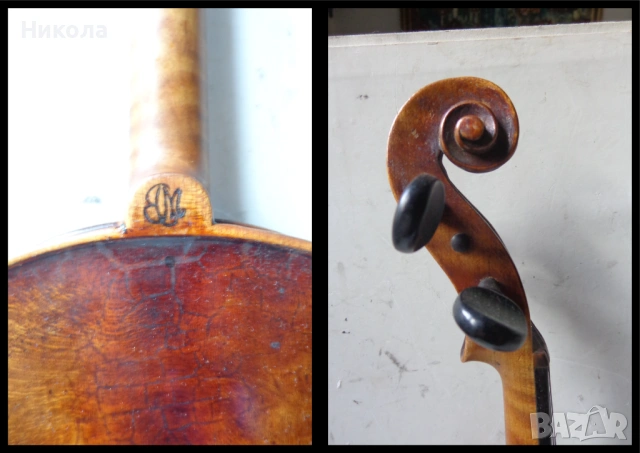 Цигулка Joh. Bapt. Schweitzer , снимка 15 - Струнни инструменти - 48536955