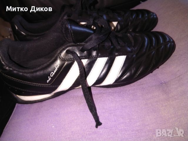 Adidas traxion adi questra футболни обувки нови стоножки стават и за маратонки №47 UK-12 ест.кожа , снимка 6 - Футбол - 45915296