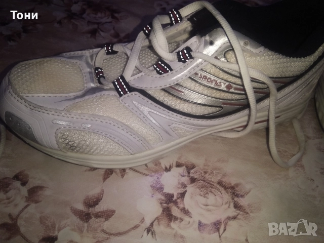 SPORTS LTD Нови Дамски Кожени Маратонки 40, снимка 5 - Маратонки - 52643531