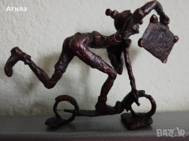 скулптура бронз, снимка 3 - Статуетки - 51194748