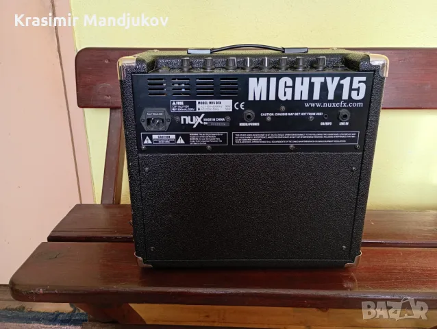 Nux Mighty 15 dfx. Кубе за китара., снимка 8 - Китари - 49523019