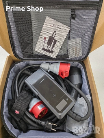 Преносимо зарядно за електромобили dé Mobile Wallbox 11kW Type 2, 6м + шуко, снимка 12 - Аксесоари и консумативи - 53568978