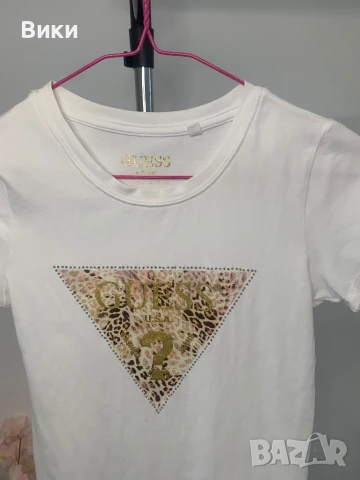 Тениска Guess в размер S, снимка 7 - Тениски - 50663528