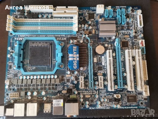 Дънна платка Gigabyte GA-870A-UD3 Rev.3.1 Socket AM3+, снимка 1 - Дънни платки - 27886980