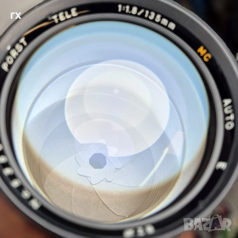 Porst 135mm f1.8 Tele Auto MC, снимка 2 - Обективи и филтри - 54176744