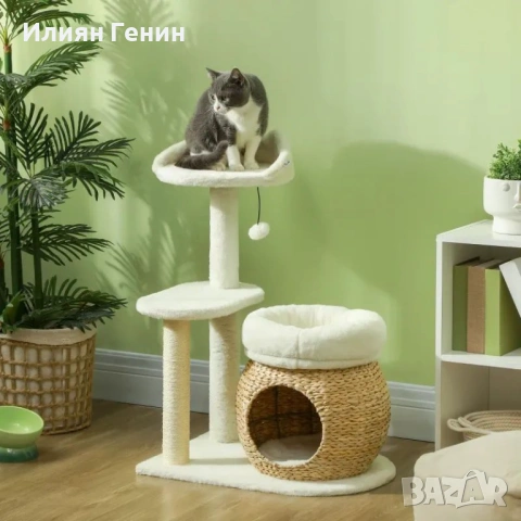 Дърво за котки PawHut, снимка 7 - За котки - 54241923