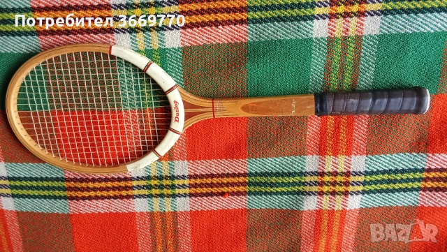 Винтидж тенис ракета Dunlop Maxplay, снимка 4 - Тенис - 48965500