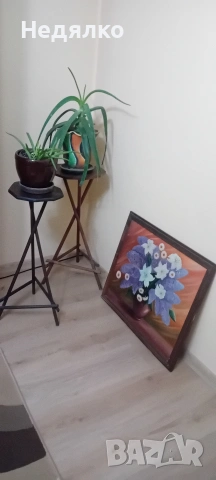 Стара,красива,майсторска картина,масло на платно , снимка 2 - Картини - 53605764