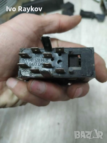 Бутон фарове за Volkswagen Golf mk2 , 191941531hx , 0384770456, снимка 3 - Части - 52679610