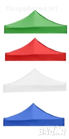 Шатра (сгъваема тип хармоника), снимка 2 - Палатки - 49937820