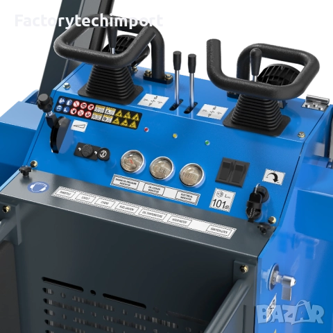 Мини товарач RIPPA RS04 – KUBOTA 2 цилиндъра ( 11.1 к.с ) водно охлаждане, снимка 10 - Индустриална техника - 52720466