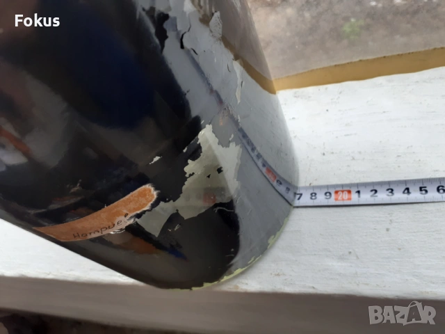 Стар медицински буркан боядисан с черна боя, снимка 7 - Антикварни и старинни предмети - 53503753