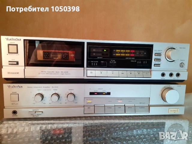 Усиловател Technics SU-500-Японски качествен-като нов, снимка 4 - Декове - 53847681