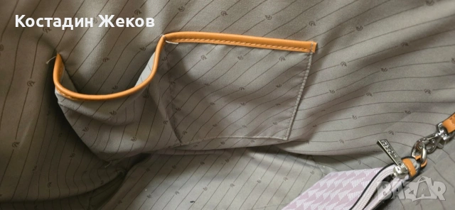  Дамска оригинална чанта със портмоне. L.Credi Munich. Като нова. , снимка 13 - Чанти - 53307947