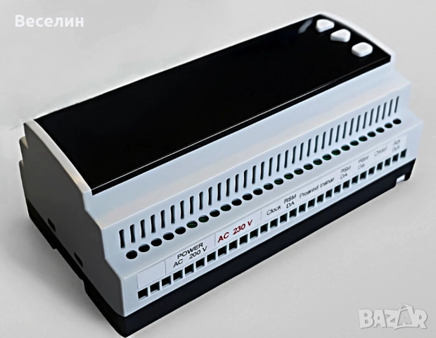 Контролер за управление на горелка за отопление на пелети или друго