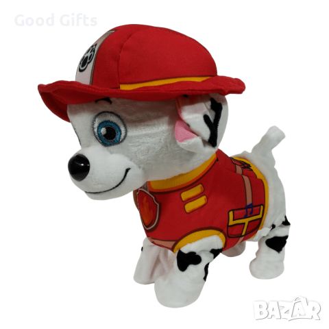 Интерактивно Ходещо кученце Пес Патрул Маршал Paw Patrol, снимка 4 - Музикални играчки - 45779508