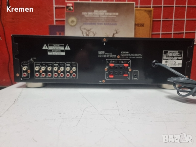 Усилвател PIONEER A351R, снимка 7 - Ресийвъри, усилватели, смесителни пултове - 52308800