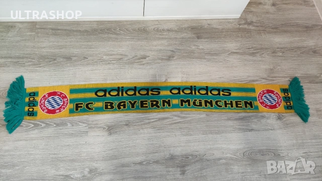 Ретро шал Adidas Bayern Munchen, снимка 2 - Футбол - 53747715