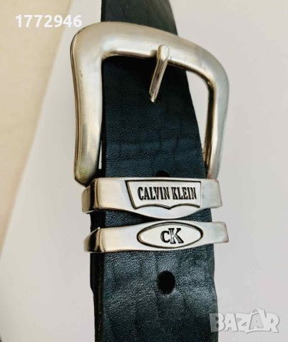 Колан Calvin Klein ; Eiklaus - естествена кожа, снимка 7 - Колани - 45668501