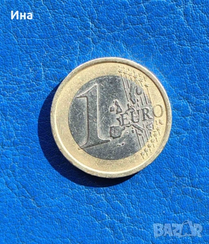 1 евро 2003 Италия , снимка 2 - Нумизматика и бонистика - 54212215
