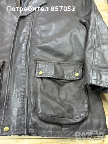 Кожено яке, снимка 3 - Якета - 53666737