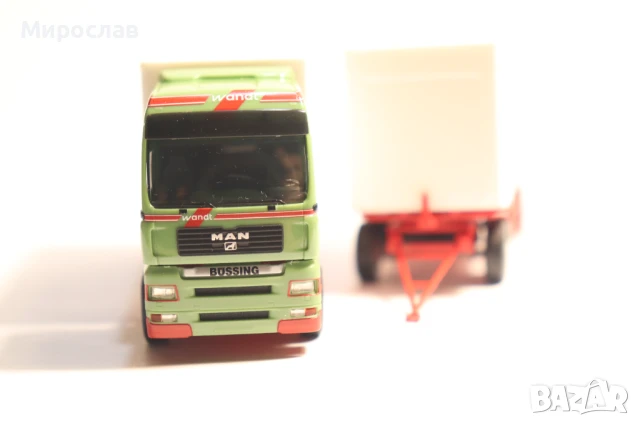 HERPA H0 1/87 MAN  КАМИОН МОДЕЛ TIR КОЛИЧКА , снимка 4 - Колекции - 51065708