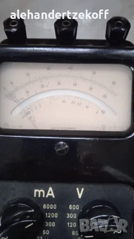 Ретро мултицет мултиметри DU - 10, снимка 4 - Друга електроника - 49849495