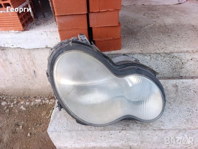 mercedes c203 фар и радио