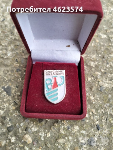 Колекционерска значка Кока кола Coca cola