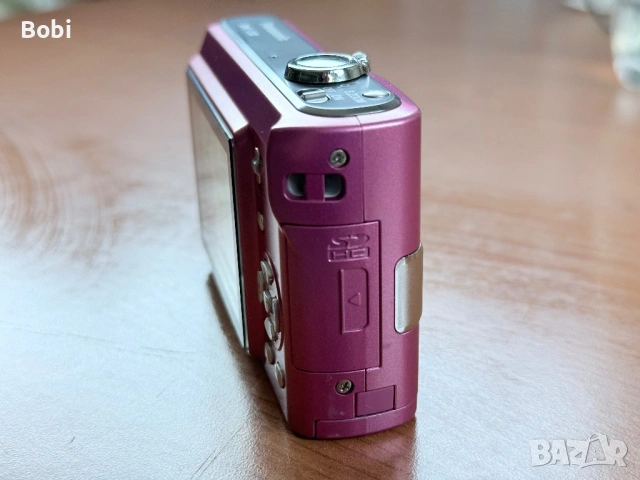 Розов Panasonic Lumix DMC-LS80 , снимка 6 - Фотоапарати - 53845363