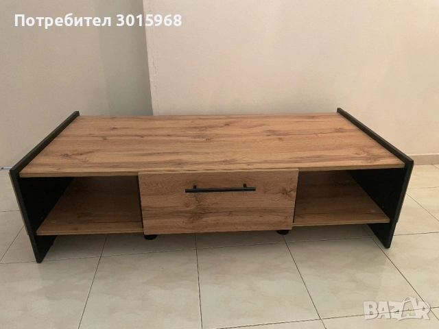 Комплект Маса за телевизор и маса за кафе , снимка 5 - Маси - 53702370