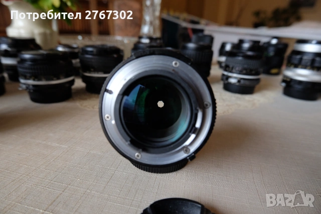 Nikon Nikkor AI 105mm f2.5 lens. Nikon, снимка 6 - Обективи и филтри - 53471111