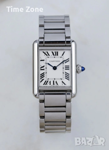 Cartier Tank Louis Cartier 30mm x 22mm Steel Swiss Quartz Movement Дамски