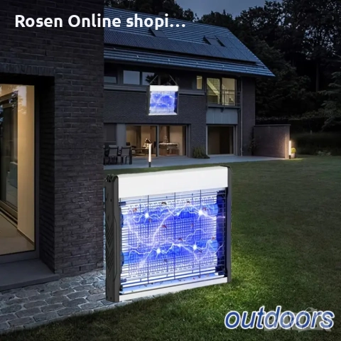 USB Преносима UV лампа против комари,мухи,молци и др. 5V 1A.Работи и с Power bank, снимка 8 - Къмпинг осветление - 51724188