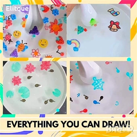 Магически фулмастери с лъжичка  , снимка 6 - Рисуване и оцветяване - 52906419