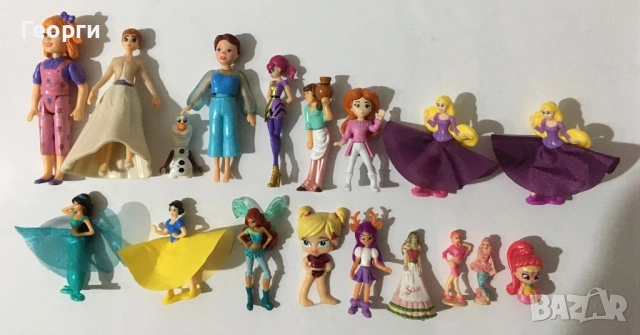 Лот принцеси на Киндер, Дисни и други от Италия., снимка 2 - Кукли - 52725572