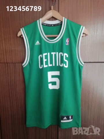 Adidas Boston Celtics #5 Kevin Garnett NBA оригинален потник Бостън Селтикс 