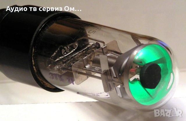 6E5C РАДИОЛАМПА МАГИЧЕСКО ОКО 