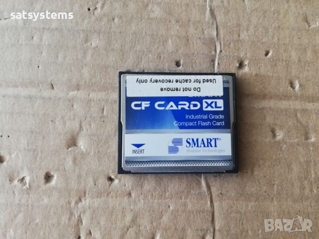 Smart Tech 4GB XL Industrial Grade Compact Flash Card, снимка 5 - Други - 45865426