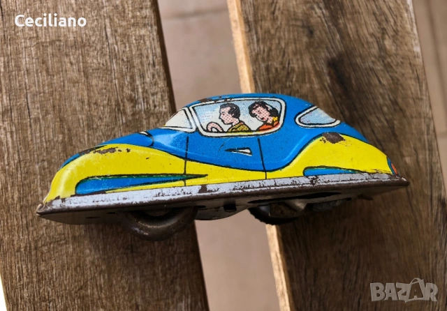 Старинни ламаринени играчки с навиване – Унгария и Германия“, снимка 2 - Антикварни и старинни предмети - 53835737