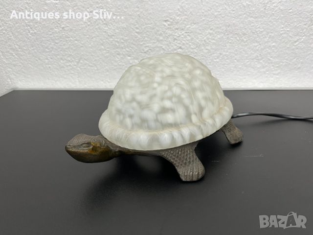 Нощна лампа костенурка. №5429, снимка 2 - Антикварни и старинни предмети - 45853916