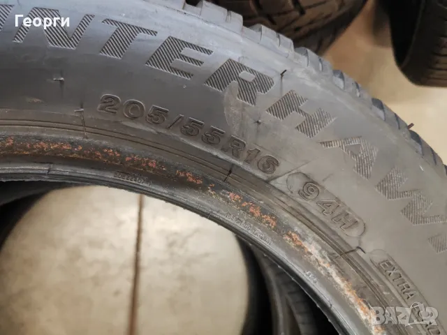 2бр.зимни гуми 205/55/16 Firestone, снимка 4 - Гуми и джанти - 48648528