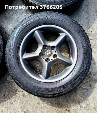 17ки джанти 5х120 със зимни гуми за BMW X5, снимка 4 - Гуми и джанти - 51937199