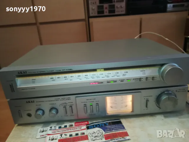 akai x2 japan tuner+ampli-внос swiss 1811241635LNWC, снимка 16 - Ресийвъри, усилватели, смесителни пултове - 48014082