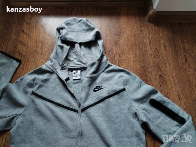 Nike Y NSW TECH FLC FZ HOODIE - страхотно юношеско горнище 158-170см. КАТО НОВО