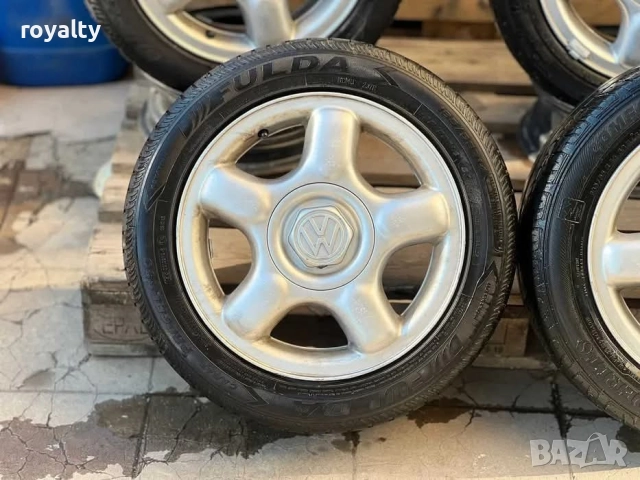 4х100 14 Цола Оригинални Джанти VW Golf 3 Polo Passat ET 43 J 6, снимка 5 - Аксесоари и консумативи - 52412180